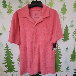 St John's Bay Terry Polo Shirt.